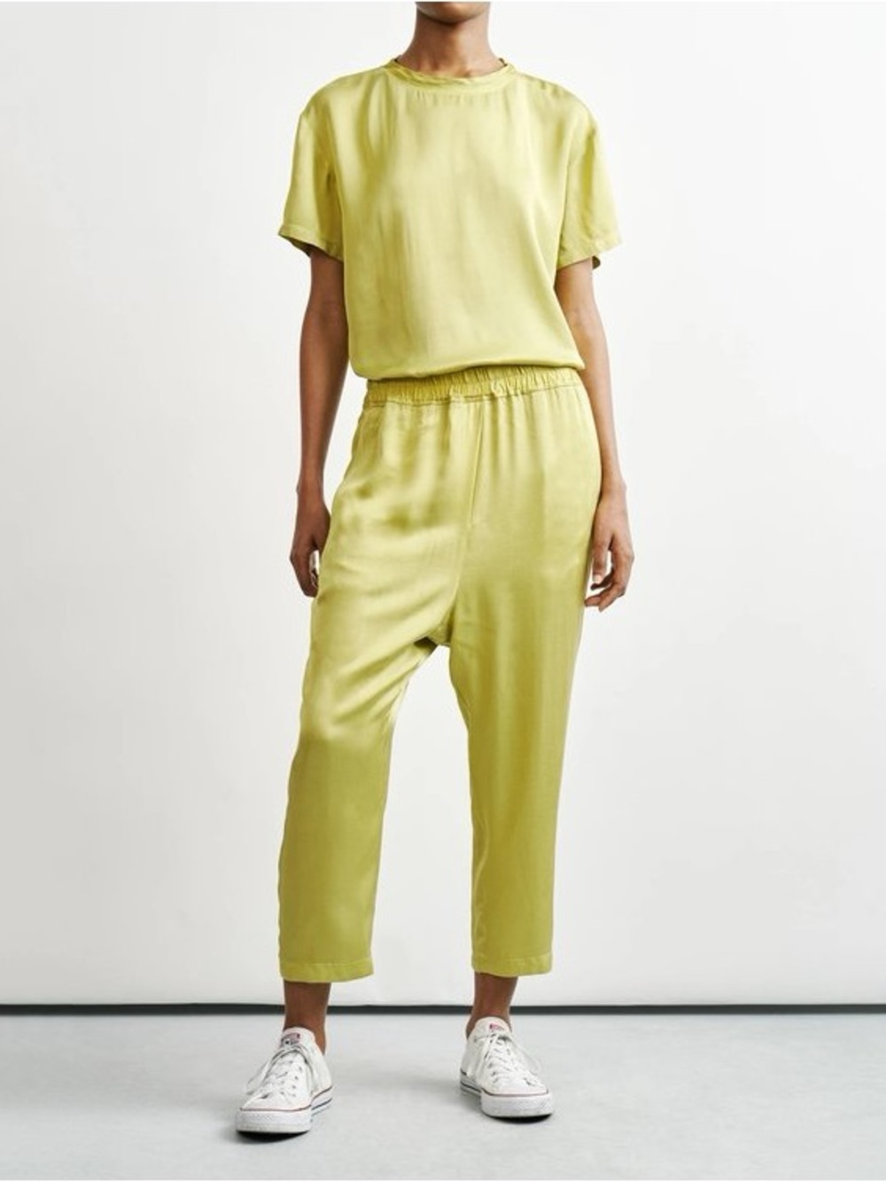 Nili Lotan Safi Pants in lime green size M - Picture 1 of 8